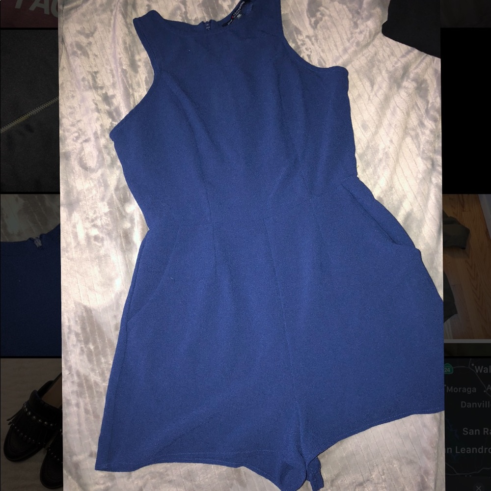 One Clothing — Blue Romper